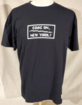 Come On New York City FC Soccer Black Cotton Adult size XL Unisex