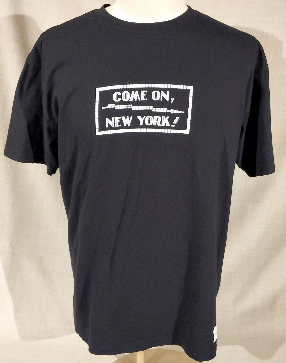 Come On New York City FC Soccer Black Cotton Adult size XL Unisex