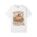 Pumpkin Patch Princess Comfort Colors T-Shirt | Pumpkin Floral Fall Graphic Tee