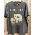 Creed Graphic Print Band Unisex Tees Cotton Unisex