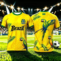 Brazil 2026 Football s World Cup Tees POLYESTER Unisex