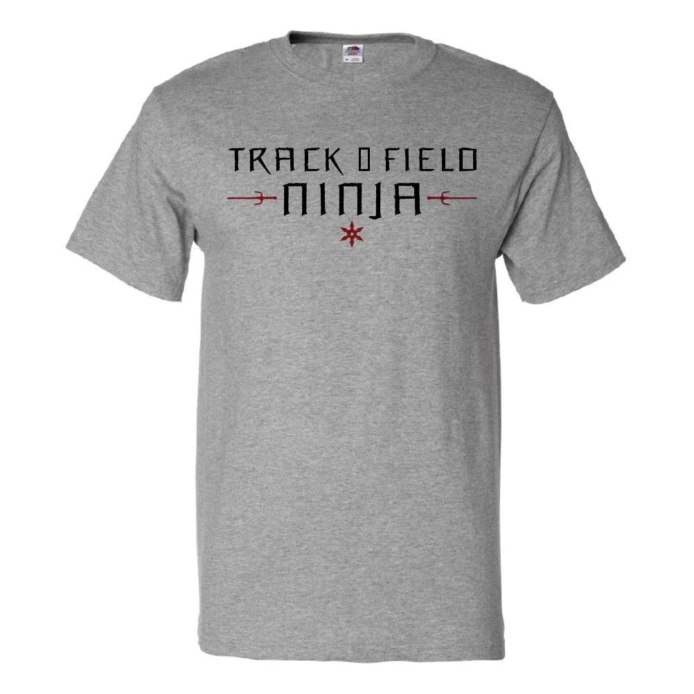 Track & Field Ninja T shirt Funny Tee Unisex
