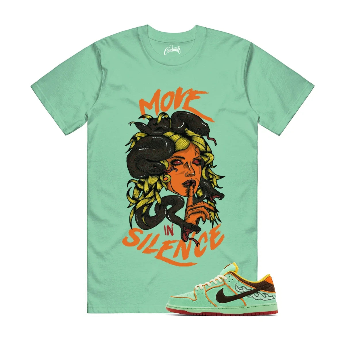Dunk Rodeo Tourmaline Baroque Brown Monarch Yellow Orange Red T Shirt Match MIS Unisex