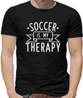 Soccer Is My Therapy Mens - Football - Sport - soccer Ball - Footie Unisex