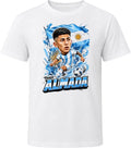 Thiago Almada Argentina Soccer Caricature 2026 World Cup T Shirt Unisex