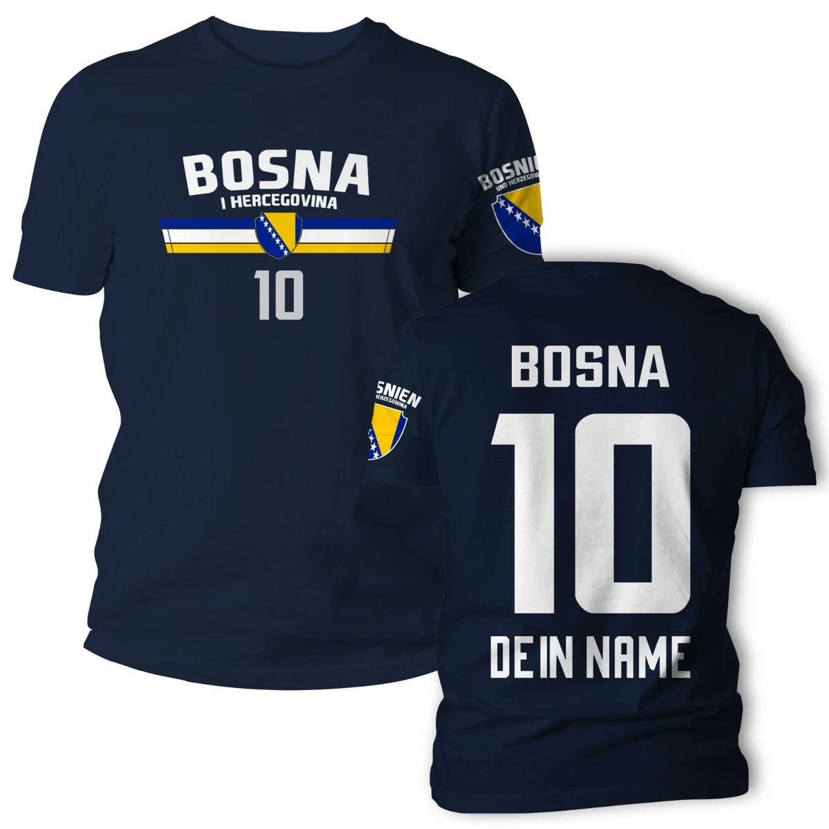 Bosna fan shirt unisex men women Bosnia football European Cup jersey style World Cup 2026 Unisex