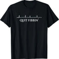 Quit Fibbin' Funny Cardiology Squad Heart Cardiac Nurse T-Shirt