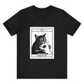 Black Cats Tarot Death Halloween Kitten Cat Mom Cat Lover T-Shirts