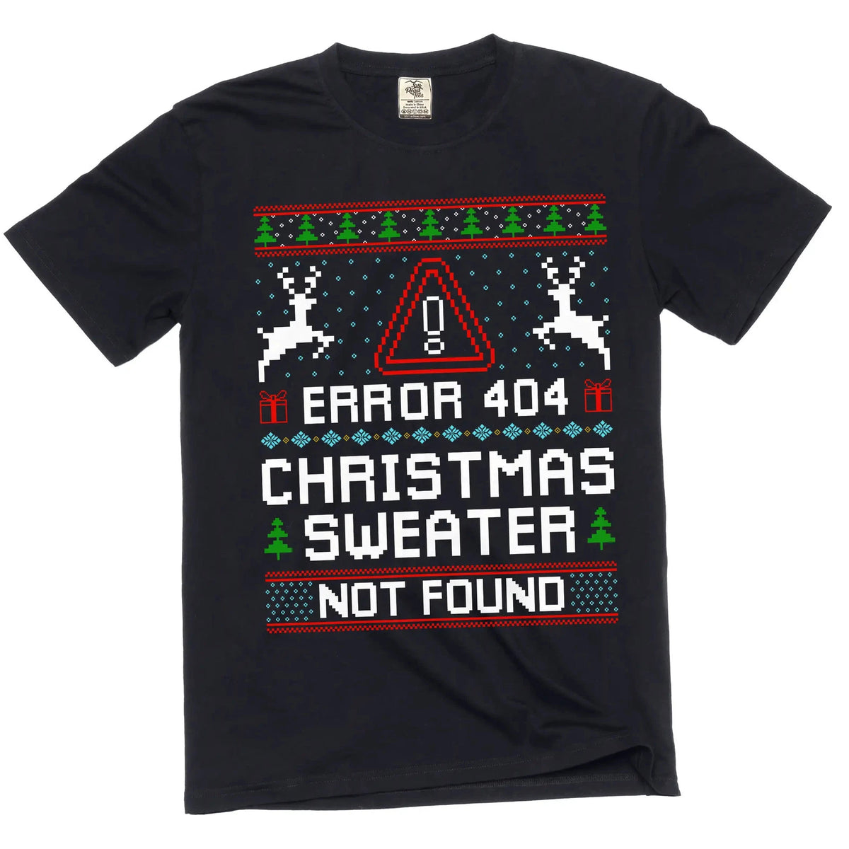 Christmas funny Error 404 Sweater not found T-shirt ugly sweater style Tee