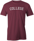 College University Logo | Novelty Funny Gift Idea Shirt Unisex