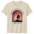 Greater Love Has No One Than Mens Bible Verse Christian Military Unisex