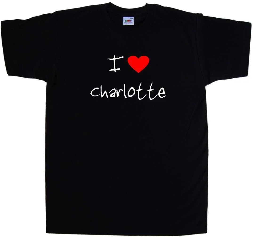 I Love Heart Charlotte Unisex
