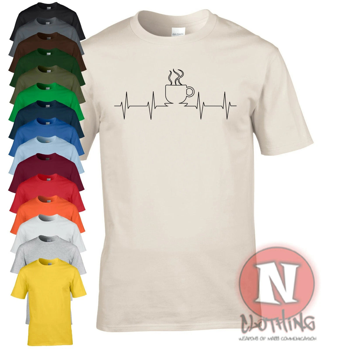 Coffeebean Coffee Barista Funny T-Shirt