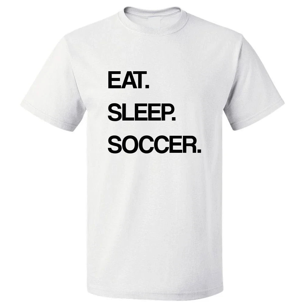 Eat Sleep Soccer T shirt Tee Unisex