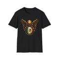 Mexico Eagle Soccer Ball | Vintage Football Fan Graphic Tee Unisex