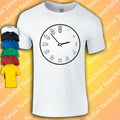 90s S Time T-shirt | Clock | Nostalgia | Retro | School Days | Graphic Design
