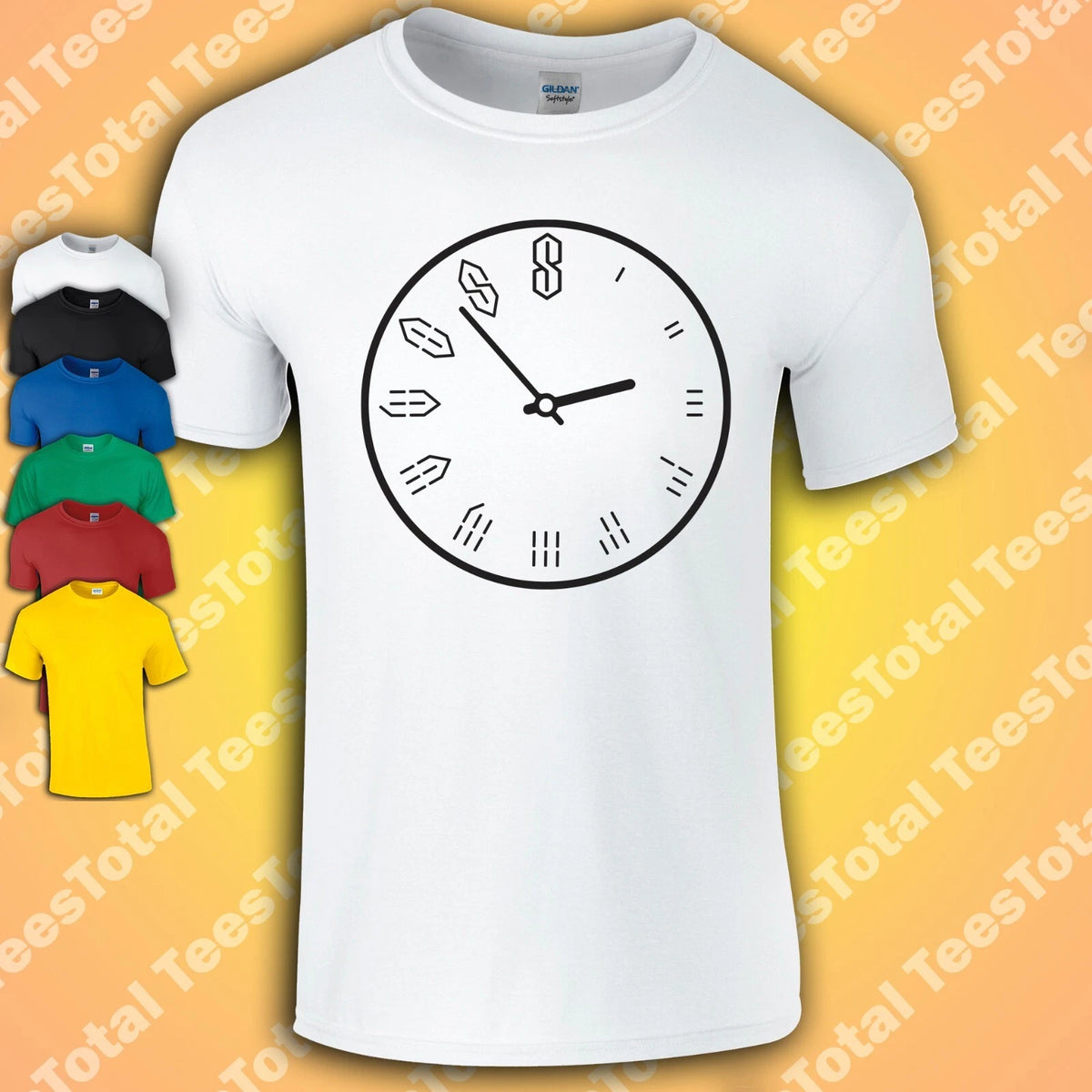 90s S Time T-shirt | Clock | Nostalgia | Retro | School Days | Graphic Design