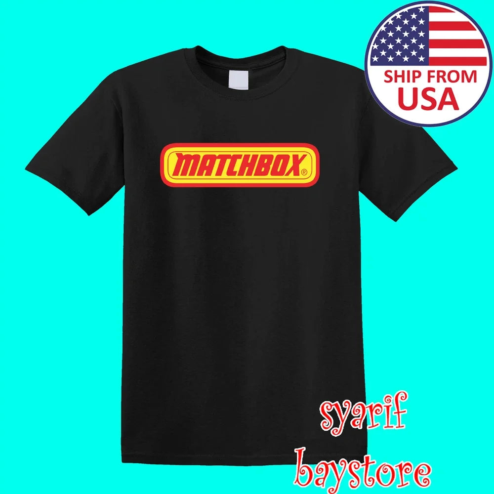 Matchbox Toys Men's Black Size S to 5XL Unisex
