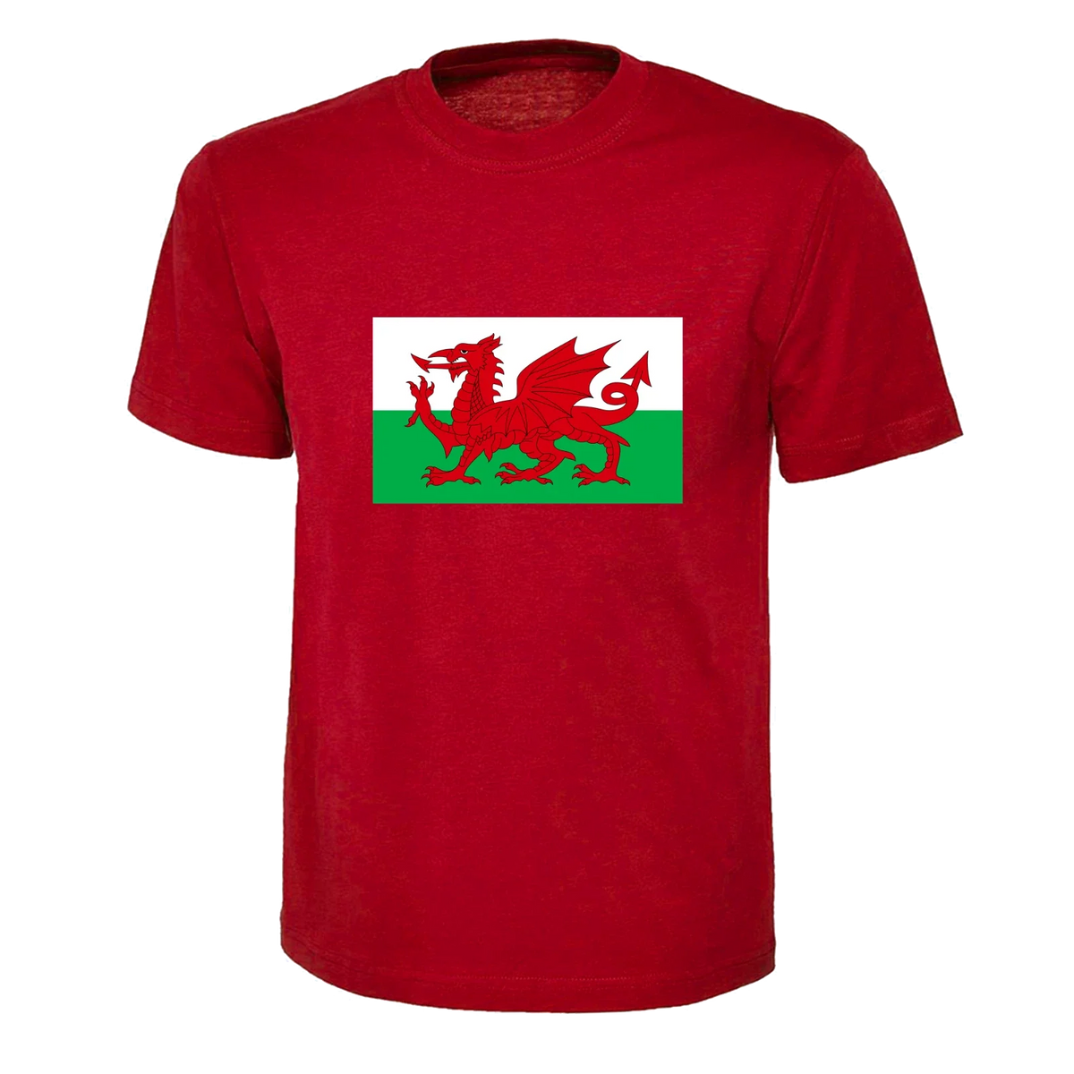 Wales Flag Red Dragon for Adult, Children Ladies World Cup Football 2026 Unisex
