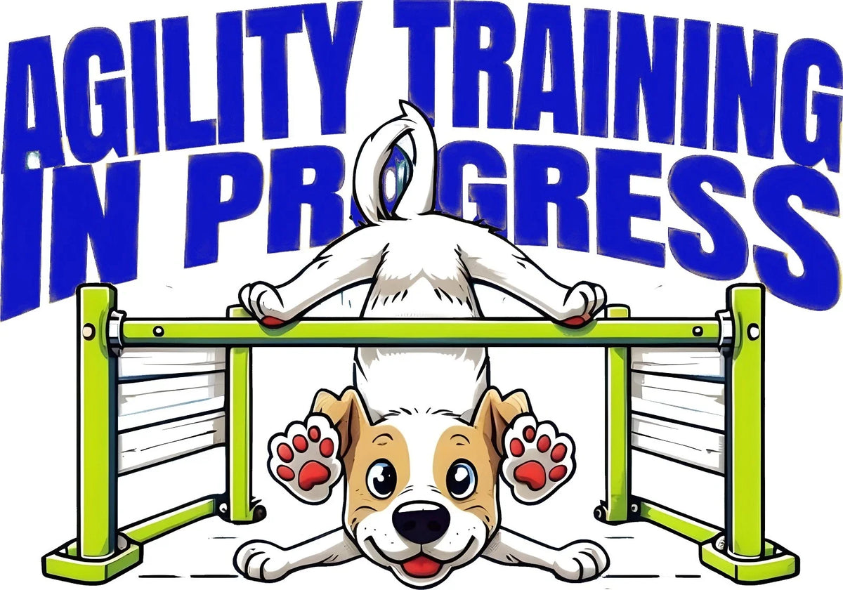 Dog Agility - Handler In Training In Progress- Weave Pole Struggles Are Real! Unisex