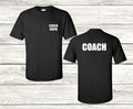 Front & Back Coach Custom Name Soccer Basketball Football Baseball Shirt Unisex