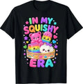 In My Squishy Era Cute Kawaii Rainbow Characters T-shirt