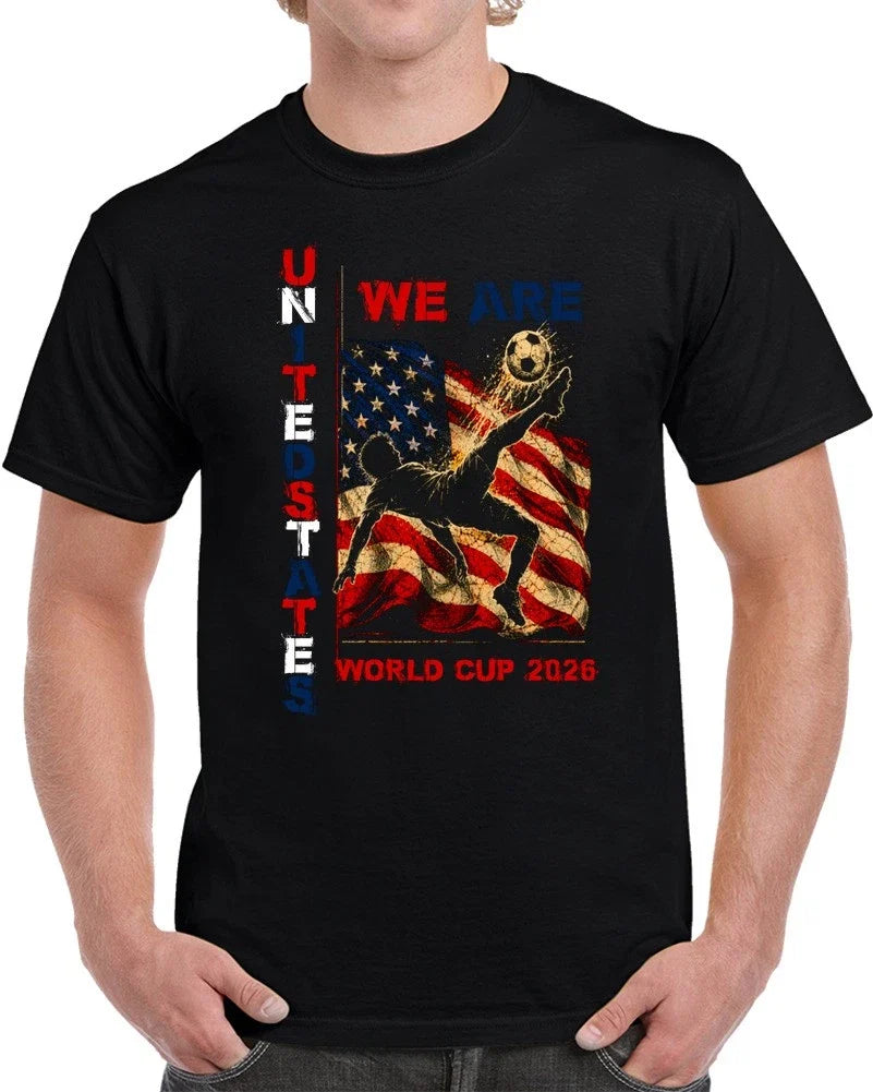 United States Soccer 2026 World Cup Gift Football futbol T Shirt Unisex
