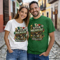 Viva Mexico World Cup T‑Shirt | Mexican Flag Futbol Soccer Unisex Fan Tee Unisex