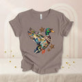 Colorful Mallard Duck T-Shirt | Watercolor Duck with Stars