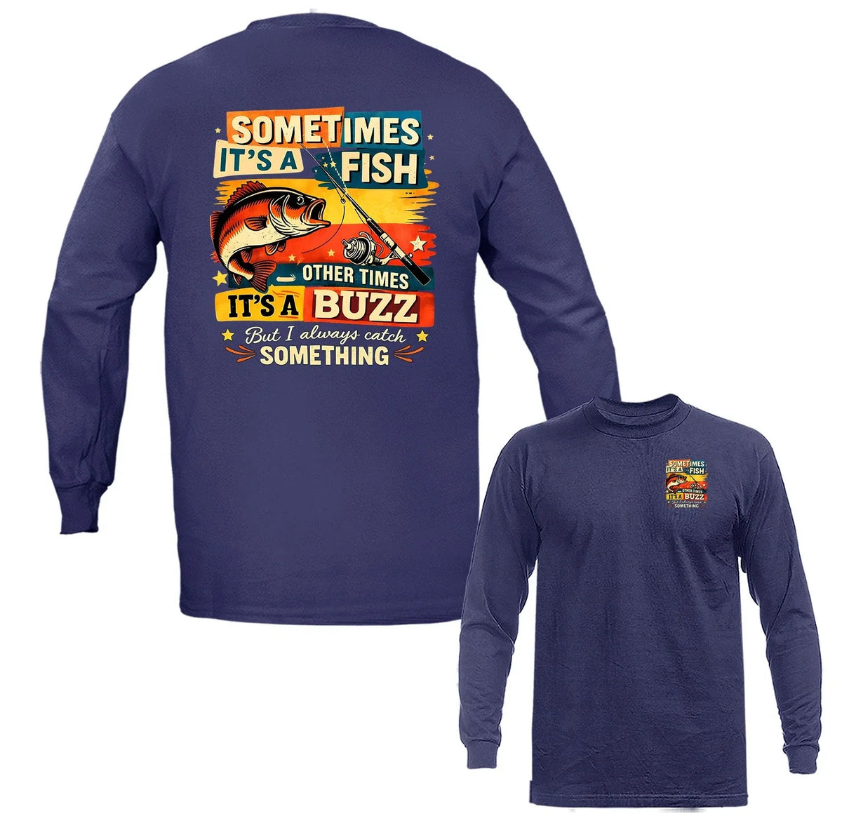 Bass Fishing Legend Outdoor Sports Fishing Long Sleeve Shirts Unisex