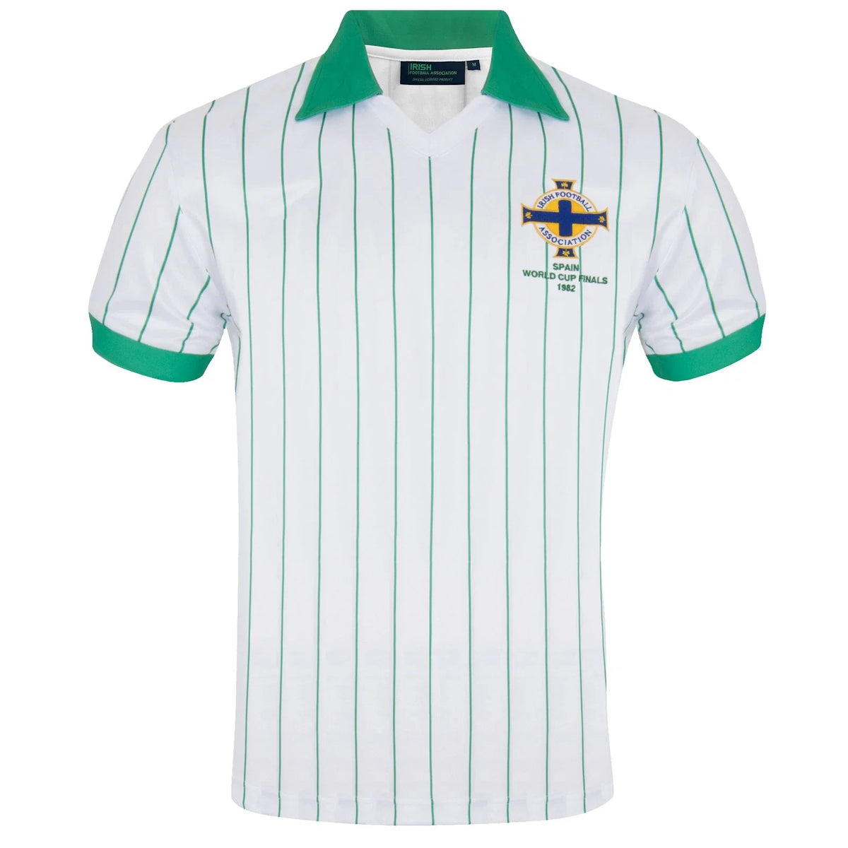 Northern Ireland Mens Shirt Kit 1982 World Cup Finals Official Football Gift Unisex