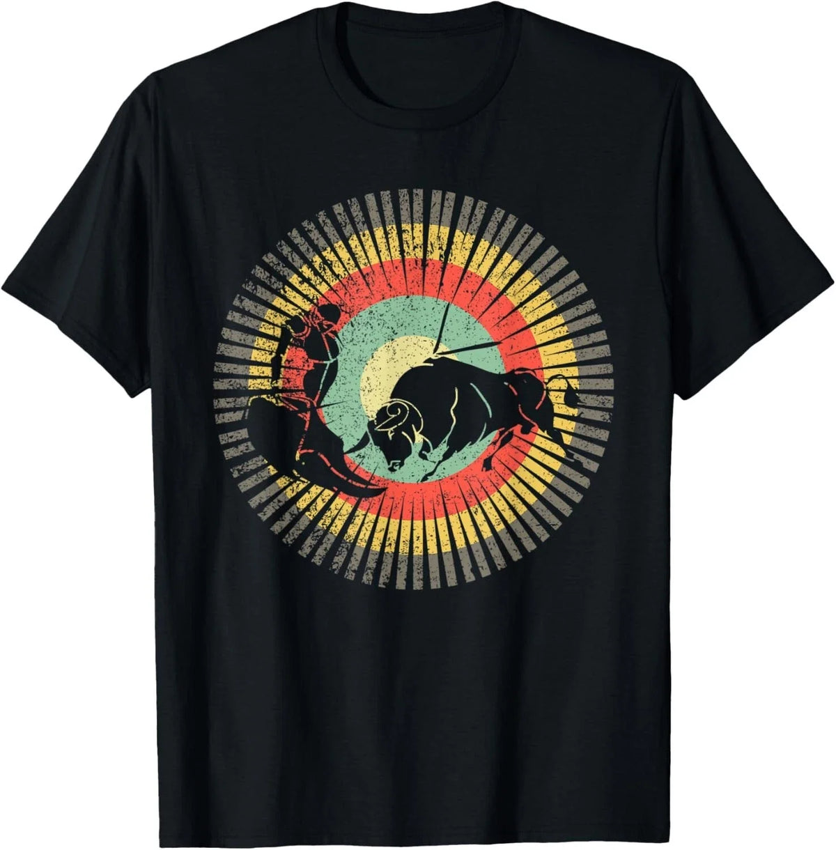 Vintage BullFighting Retro 70s Gift Vintage BullFighting TEE Gift Unisex Unisex