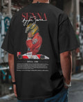 Ayrton Senna F1 Fan Art Graphic Tee • 100% Cotton Unisex Shirt Unisex
