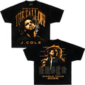 J. Cole The Fall Off World Tour Vintage Rap Graphic Black – Double Unisex