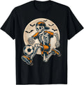 Funny Skeleton Soccer Men Boys Kids Halloween Costume unisex Unisex