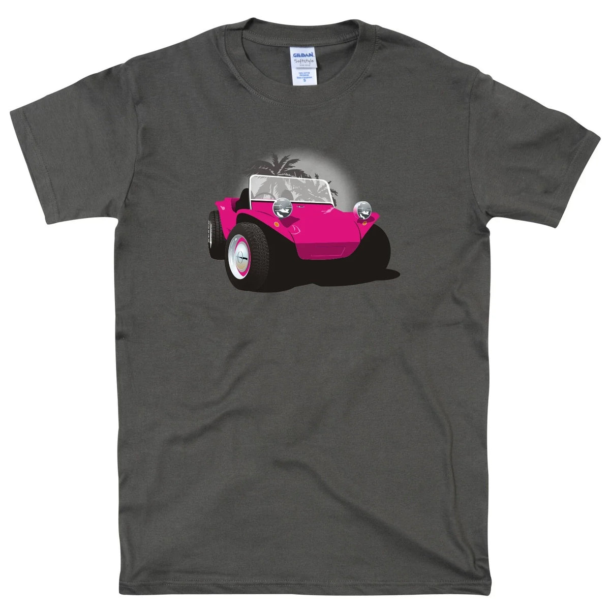 Classic Baja Beach Buggy T Shirt Dune Racer Vintage Car Top Unisex