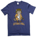Men's funny Christmas cat T-shirt Litter's full parody Tee shirt