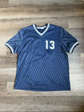 Vintage 90s Soccer #13 Plain Jersey Unisex