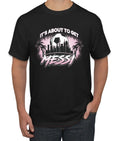 Its About To Get Miami Soccer Skyline Sports Men TShirt Unisex