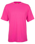 Mens Black Work Plain Cotton Short Sleeve T Shirt By MIG Size S to 4XL Unisex