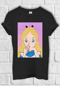 Alice Drugland Cocaine Pary Fun T shirt Men Women Unisex 3394 Unisex