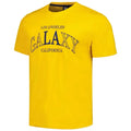 LA Galaxy Men's Heavy Relaxed Fit Tee, Yellow, XL Unisex