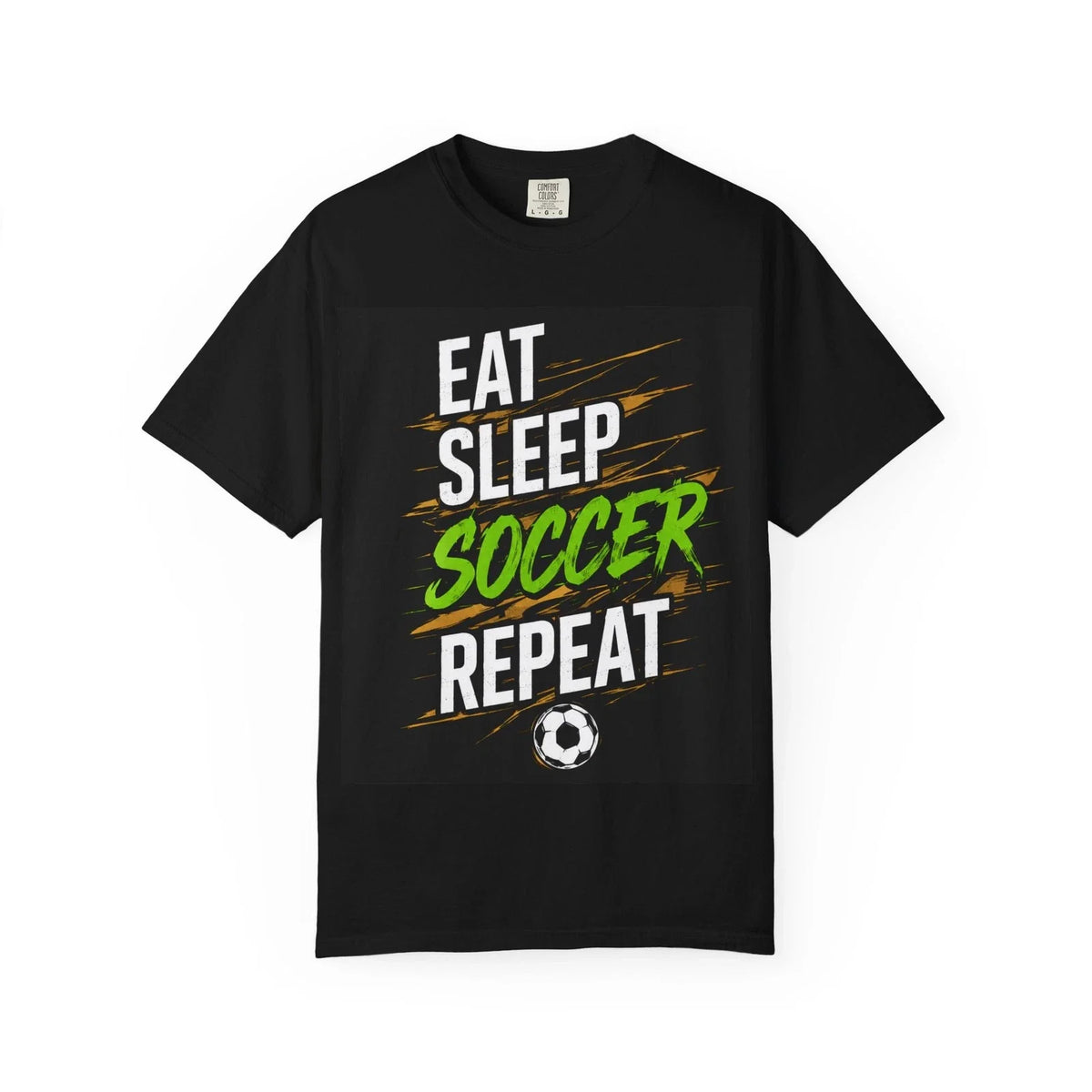 Eat Sleep Soccer Repeat | Soccer Graphic Tee Unisex