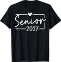 Senior 2027 Class of 2027 Senior Graduation 2027 Senior 27 T-Shirt