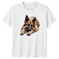 Long Haired German Shepherd Dog Sleeping GSD Dog Lover Gift Unisex