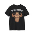 Jacked and Tan Otter Shirt • Funny Gym Workout Graphic Tee • Otter Lifting Gift