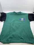 Vintage 90s T Shirt L Soccer Rules Double Sided Graphic Bugle Boy Unisex