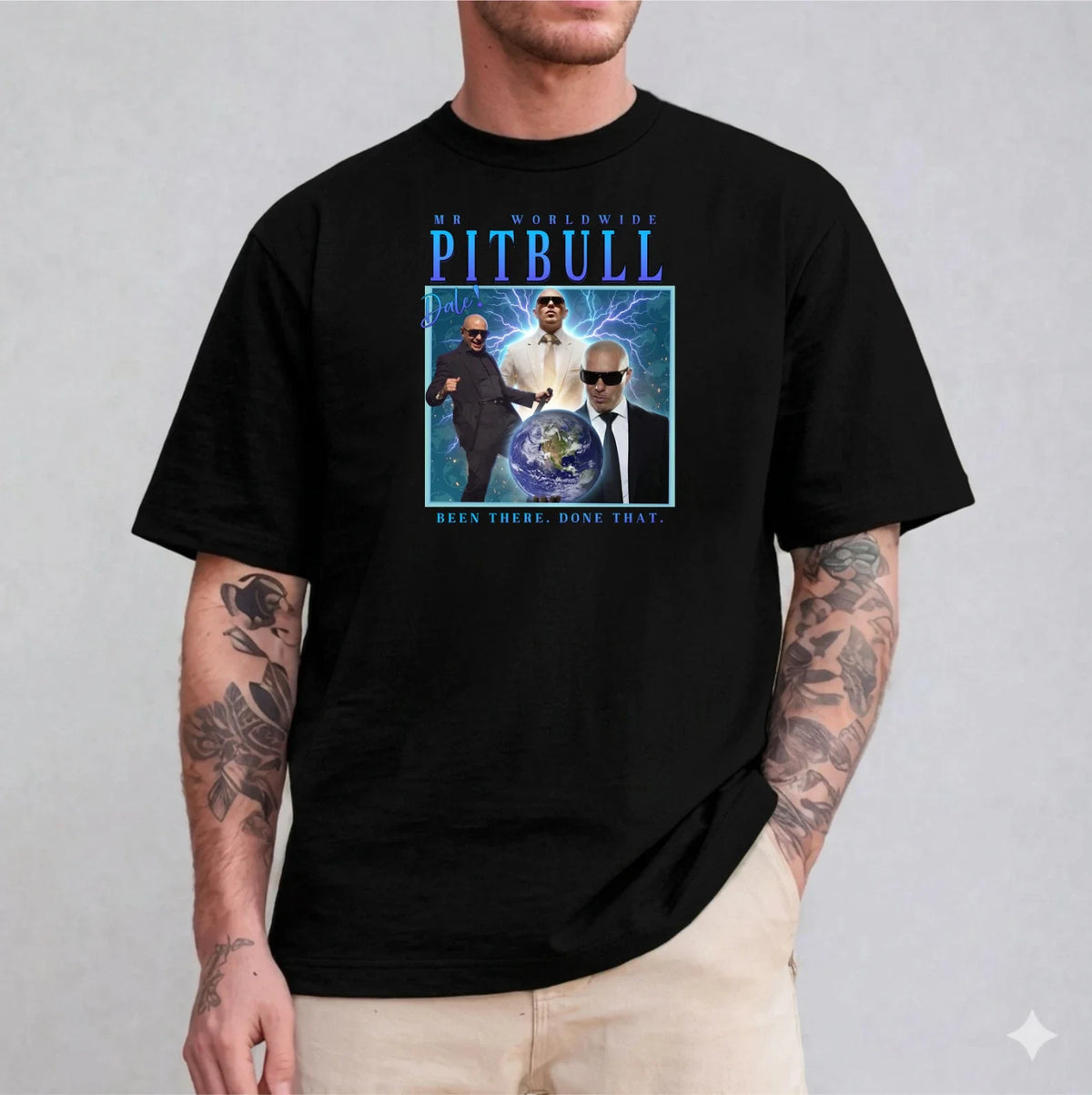 Pitbull Mr. Worldwide Vintage , Been There Done That Shirt, Music Lover Unisex