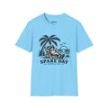Spare Day Beach Raccoon T-Shirt | Relaxing Sunset Tee