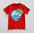 Custom Summer Vibes Graphic Design Unisex Jersey Short Sleeve Tee Unisex